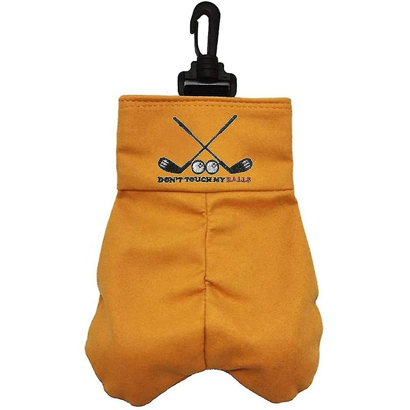 Golf Ball Stora Bag, Portable Golf Ball Pocket H Bag, Dont Touch Ball Clasp Snap Pr