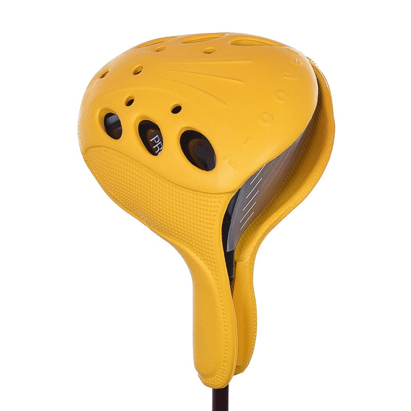 I-COVER Trendy Rubber Driver Headcover (Yellow)