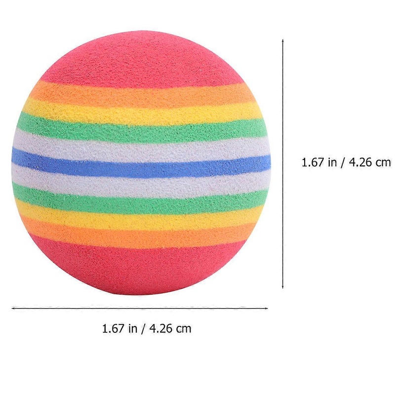 It looks like you’re referring to a product description for **rainbow colored sponge golf practice balls**. Here’s a polished and professional