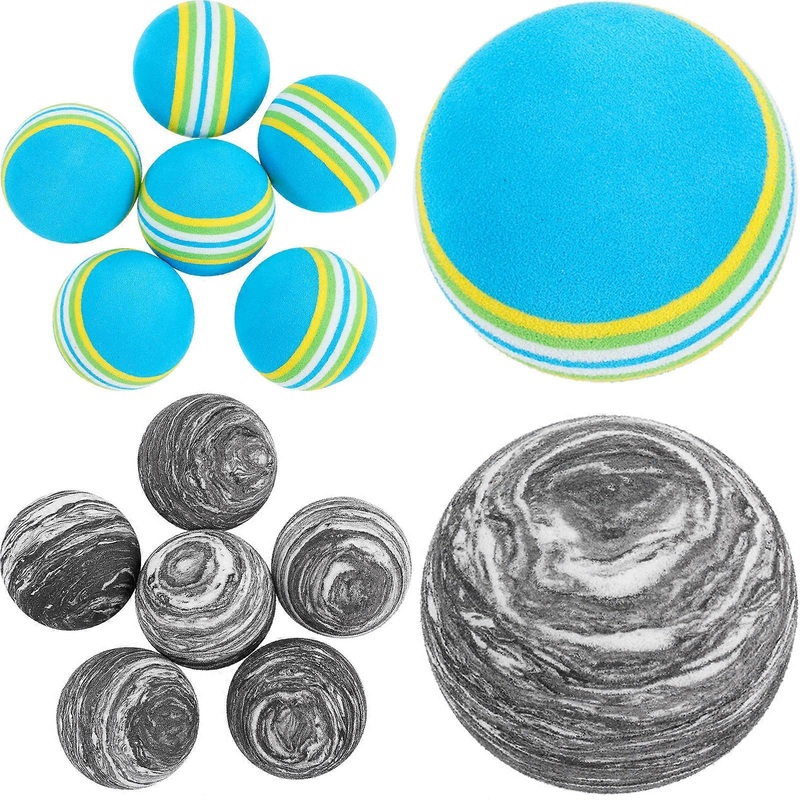 Soft Golf Balls Practice Wear-Resistant Training Ball Golfing Training Balls School Teenagers 20Pcs