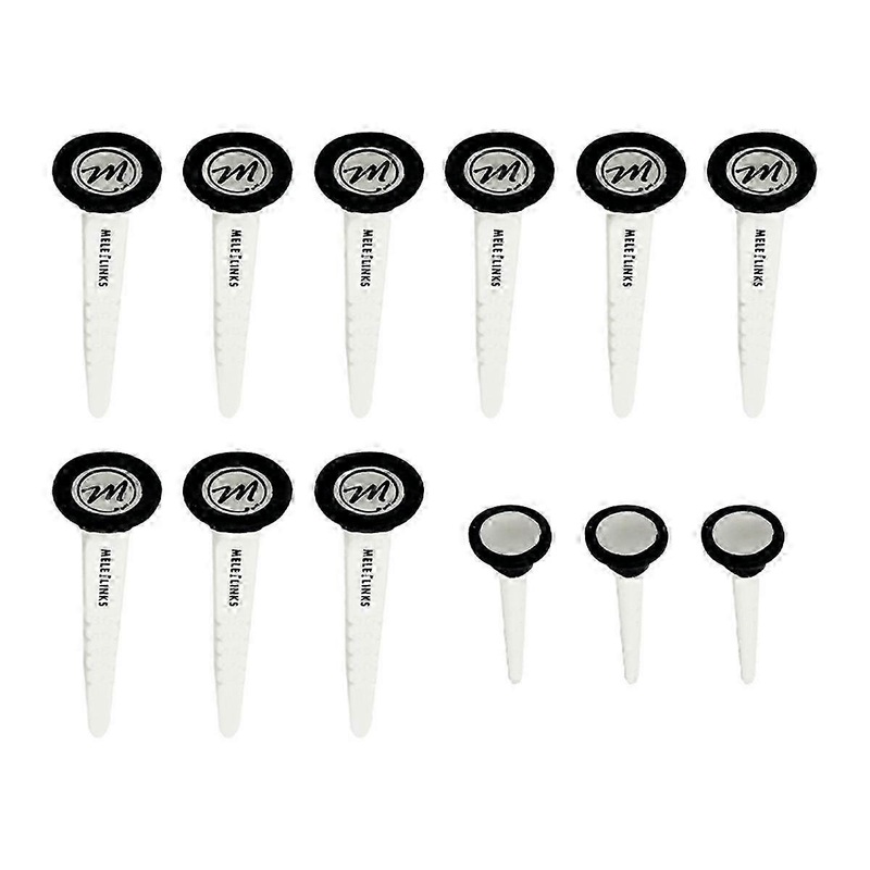 Adjustable Height Golf Pin Golf Tee Golf Training Accessories Supplies Golf Training ToolsBlackWhite SZRH