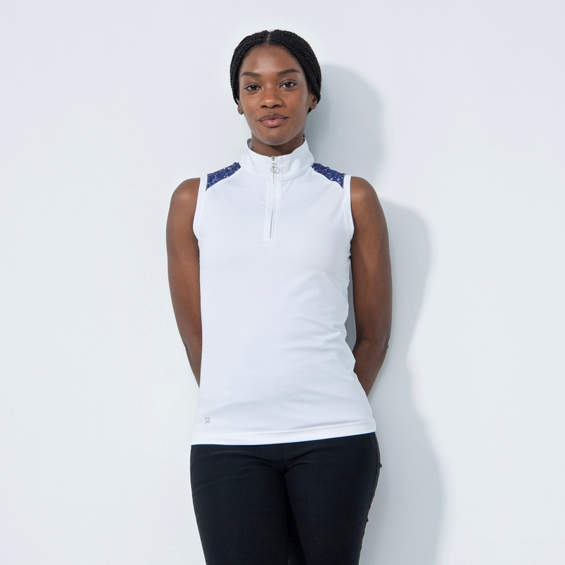 Daily Sports Ladies Sleeveless Half-Neck Golf Polo – Last One Large Only Left