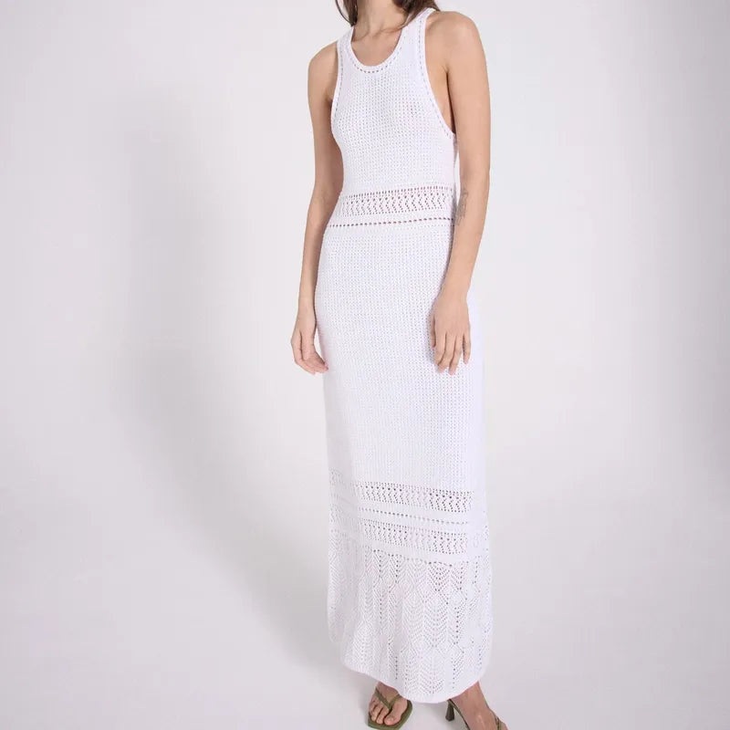 NOTSHY Laran Cotton Dress – White