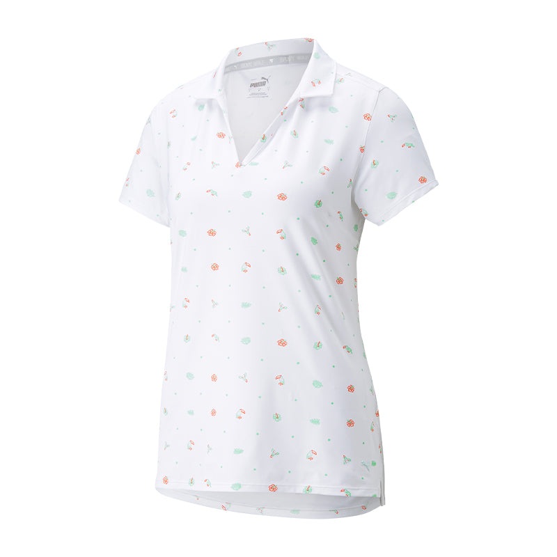 PUMA MATTR Galapagos Women’s Polo (Bright White)