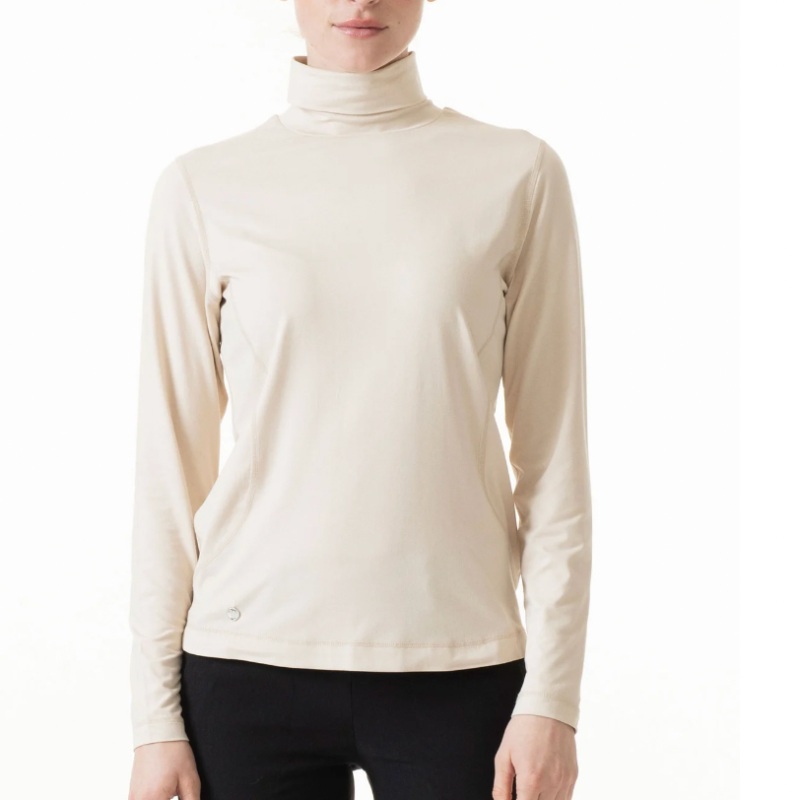 Daily Sports Agnes Turtleneck Sweater – Beige