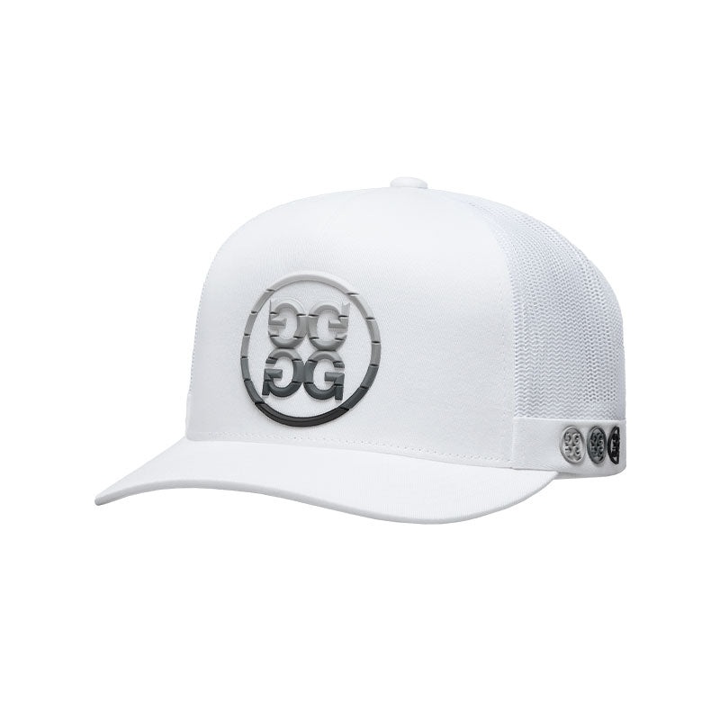 GFORE Circle G Trucker Men’s Cap (Snow)
