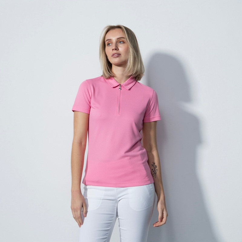 Daily Sports Honeycomb Structured Short Sleeve Polo Shirt – Last One Small Only Left