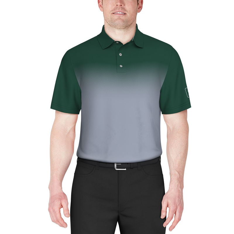 Men’s Ombre Print Golf Polo|Storm|Storm-DS|S|M|L|XL|XXL|XXXL