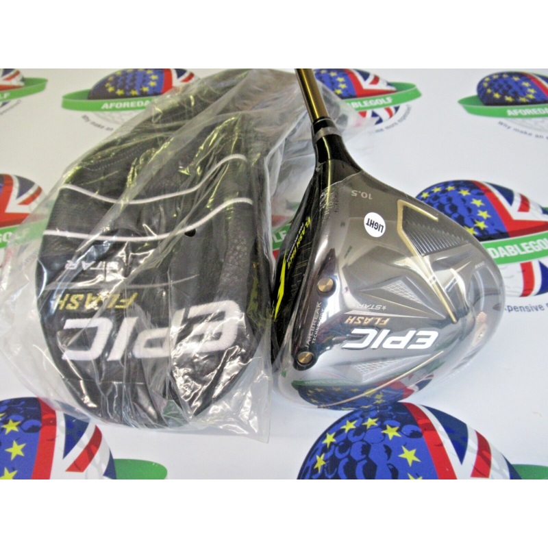 New Callaway Epic Flash Star 10.5 Degree Driver Ust Mamiya Attas 30A Light