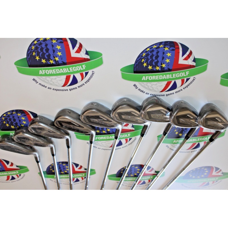 New Cobra Dark Speed Iron Set 4-Pw + Gw + Sw Ultralite Steel Shafts Regular Flex