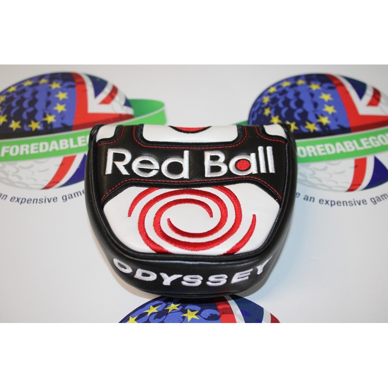New Odyssey Red Ball Mallet Putter Head Cover