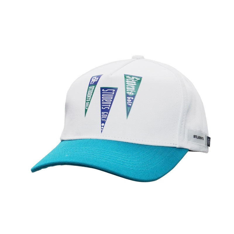 STUDENTSGOLF Flying Banners Cap Men’s Cap (White/Green)