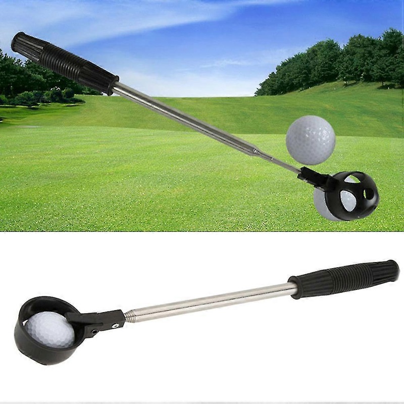 Telescopic Golf Ball Pick Up Tool – Extendable Stainless Steel Ball Retriever