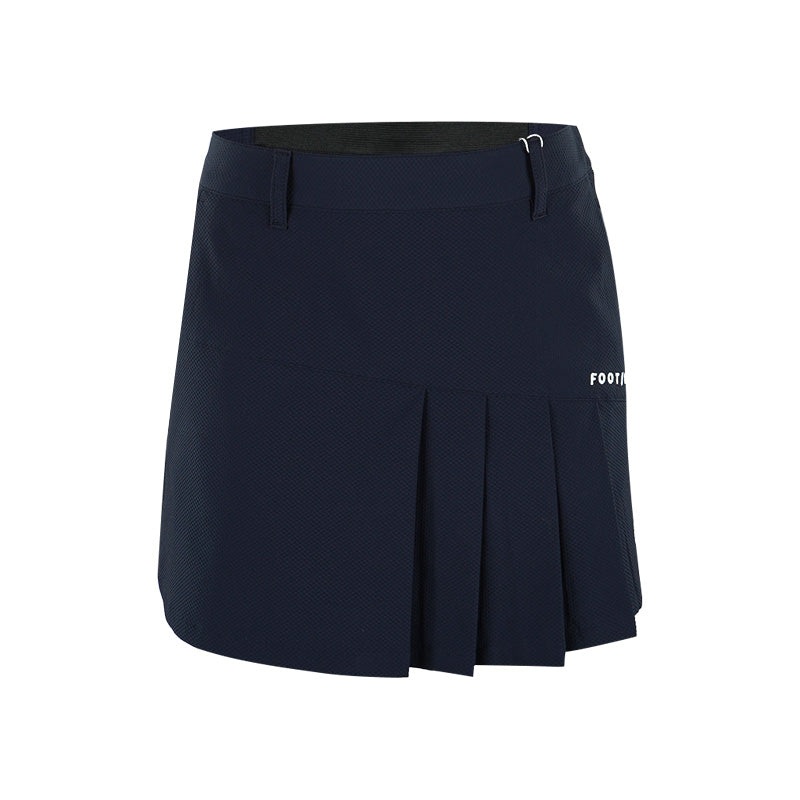 FOOTJOY Japan Dotted Half Pleated Skirt (Navy)