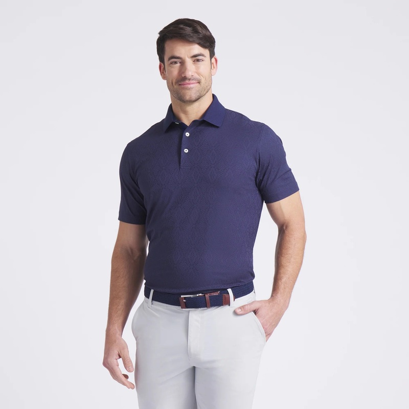 MATTR Doily Polo – Deep Navy|S|M|L|XL|XXL