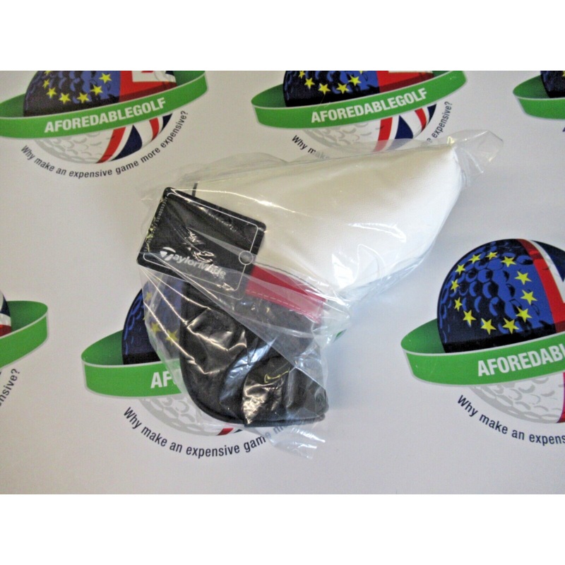 New Taylormade White/Black/Red Blade Putter Head Cover