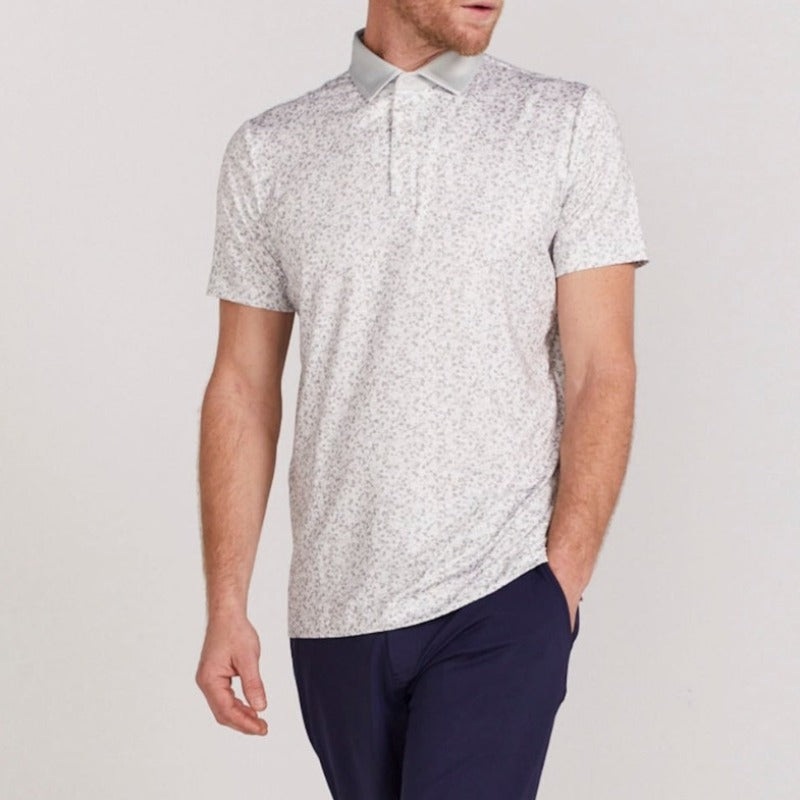 Redvanly Men’s Eaton Polo – Glacier Grey