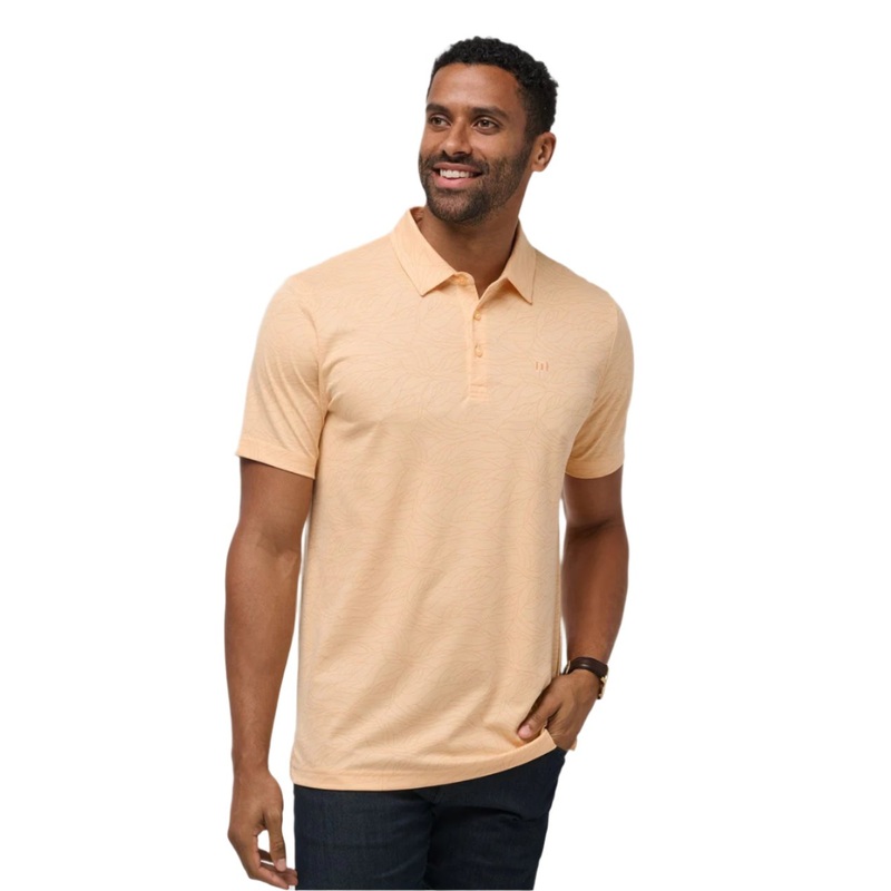 Travis Mathew Guiding Light Shirt – Apricot