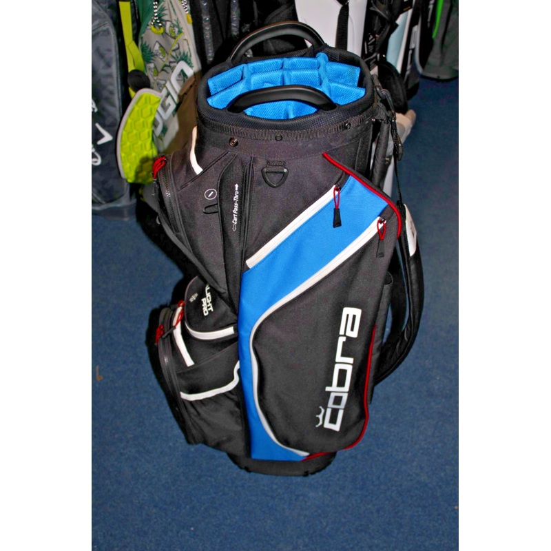 Used Cobra Ultralight Pro Cart Bag Black/Blue