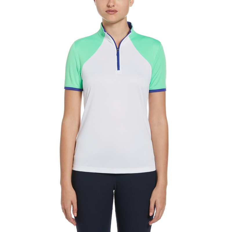 Women’s Color Block Golf Shirt