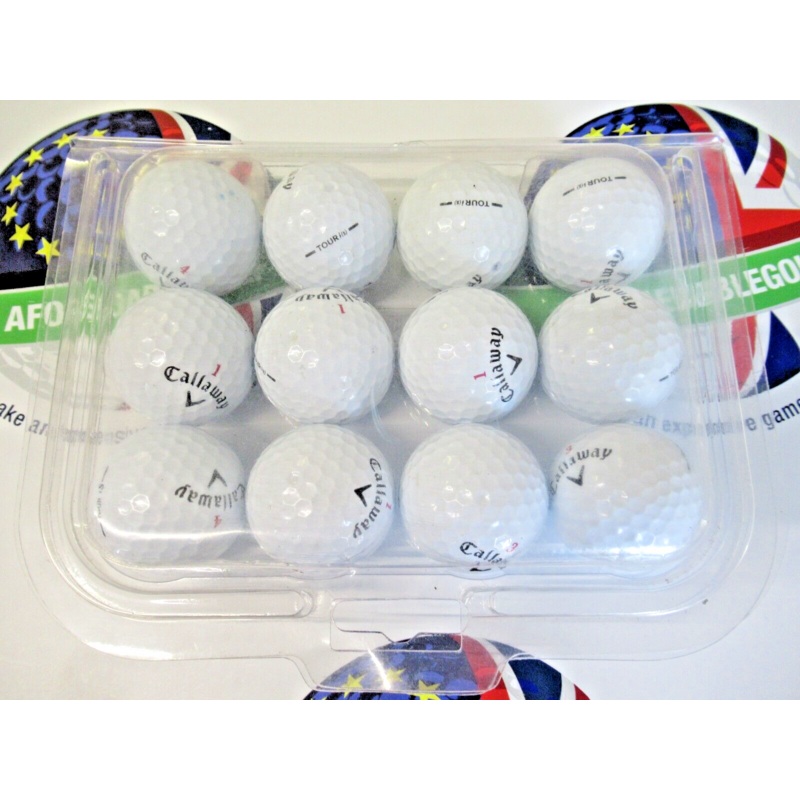 12 Callaway Tour Is Golf Balls Pearl/Pearl 1 Grade