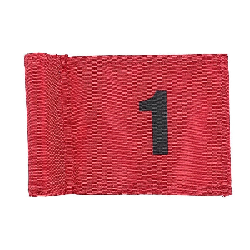 1pc Numbered Flag Putting Green Flag Golfer Training Practice Marker Gear Accessories (Number 1)