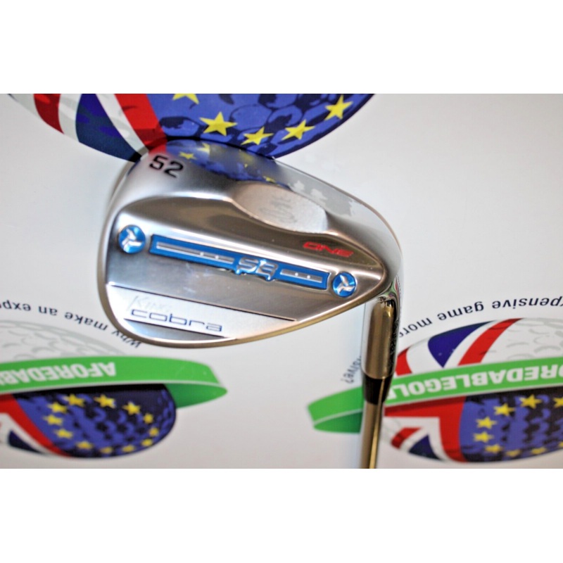Cobra One Length Sb 52/08 Versatile Gap Wedge Kbs Hi-Rev 2.0 125 Steel Stiff