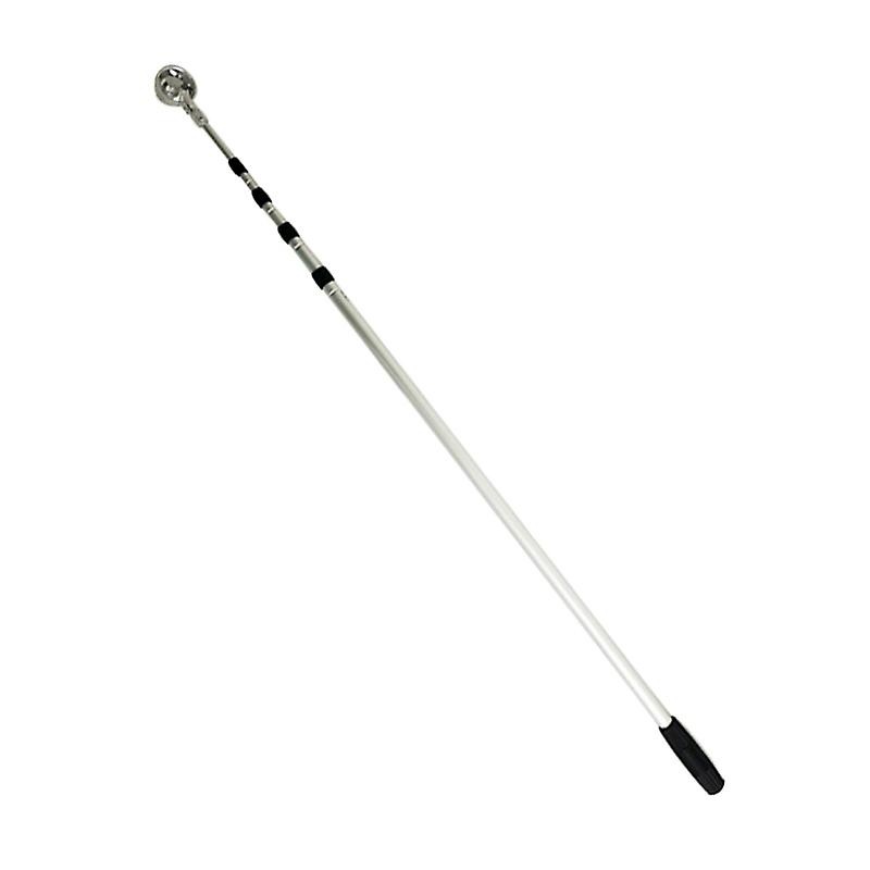 Extendable Aluminum Golf Ball Retriever with PVC Grip  Reaches 473cm for Outdoor Play