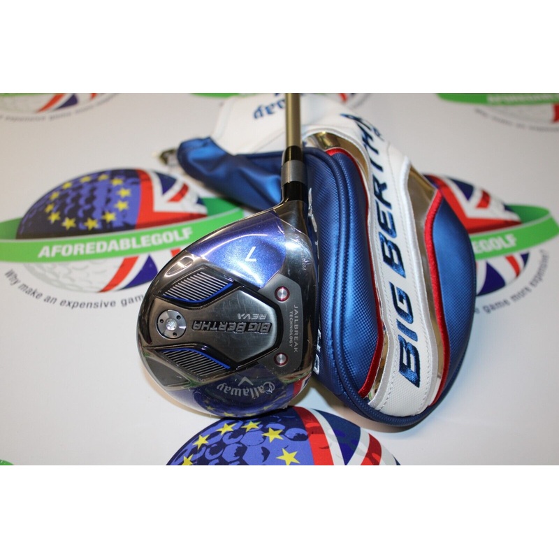 New Callaway Left Hand Big Bertha Reva #7 Wood Aldila Ascent 40G Womens Flex