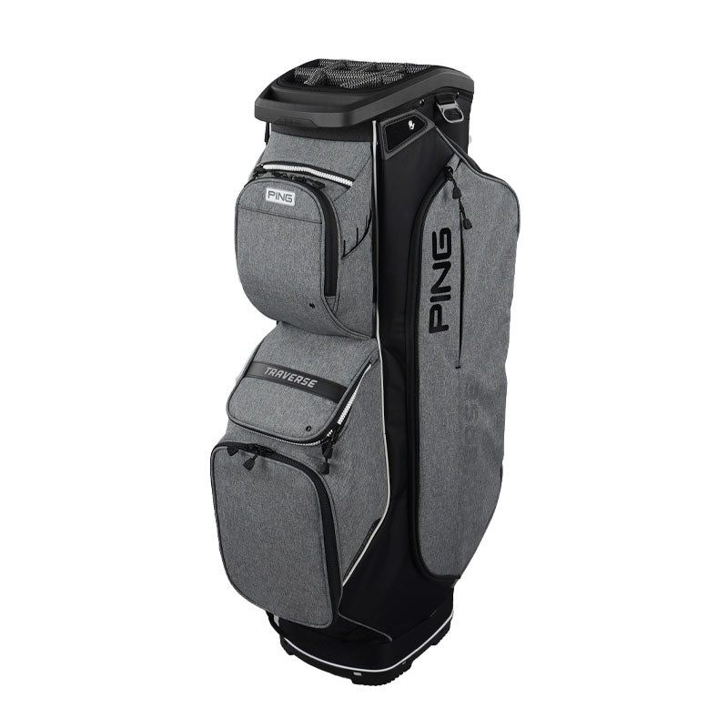 PING Transverse Cart Bag (Heather Grey/Black)