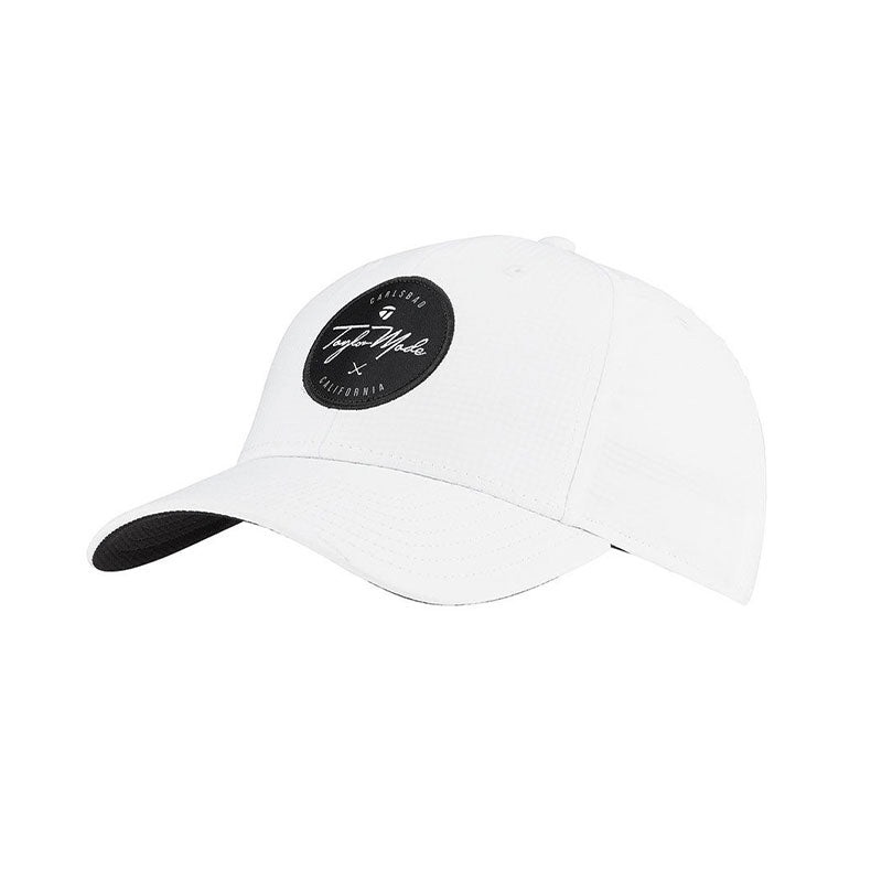 TAYLORMADE Circle Patch Radar Men’s Cap (White)