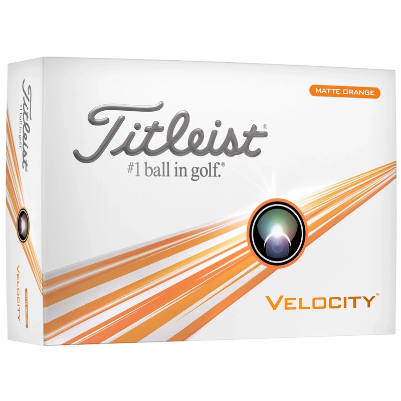Titleist Velocity 2024 Golf Balls – Orange