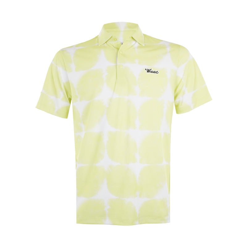 WAAC Korea Lemon Print Men’s Polo (Yellow/White)
