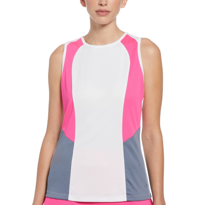 Women’s Color Block Tennis Tank Top
