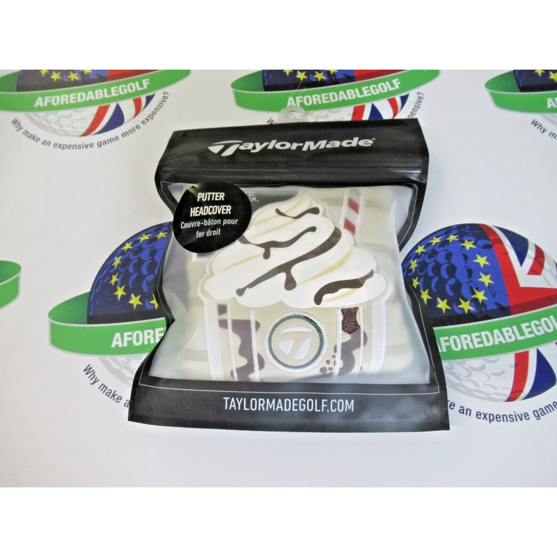 New Taylormade Vault Limited Edition Buckeye Milkshake Mallet Putter Head Cover