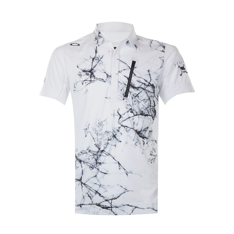 OAKLEY Japan Ice Smash Mens Polo (Bone)