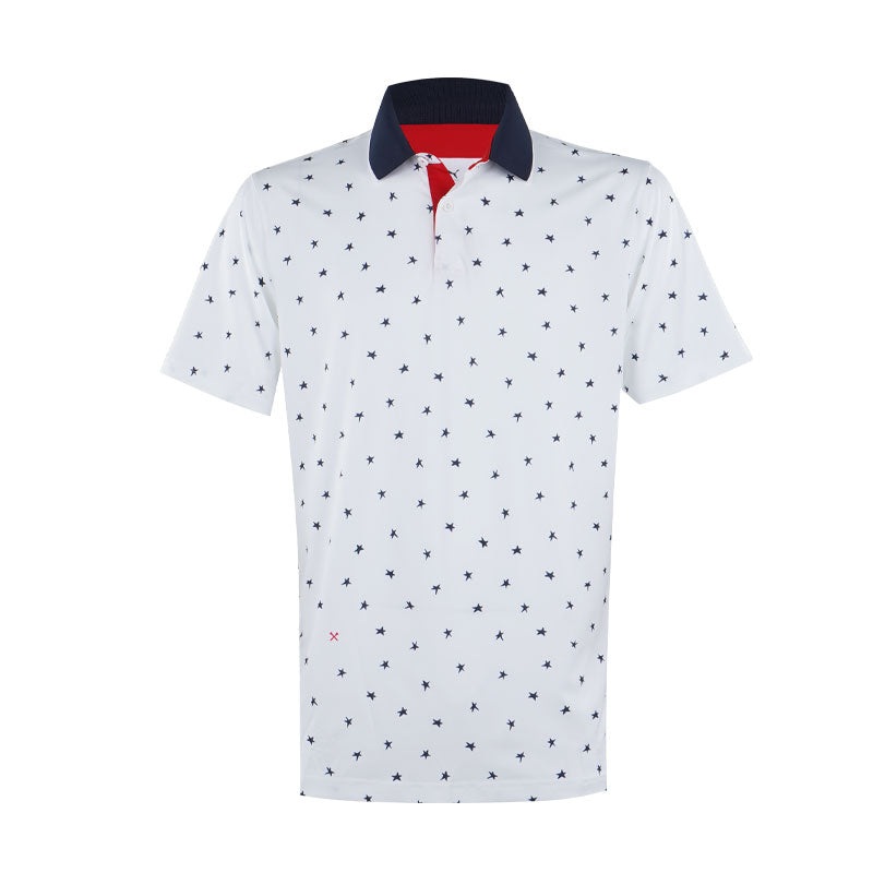 PUMA Volition Dancing Star Men’s Polo (White)