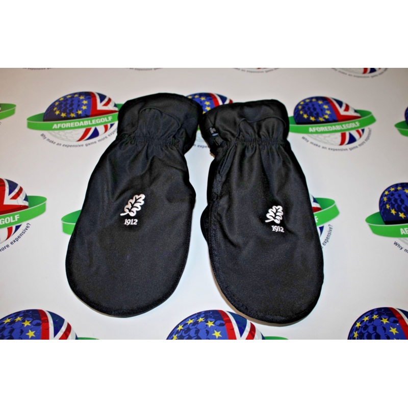 Used Icon 1912 black autumn/winter golf mitts