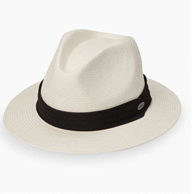 Wallaroo Monterey Hat – Natural/Black