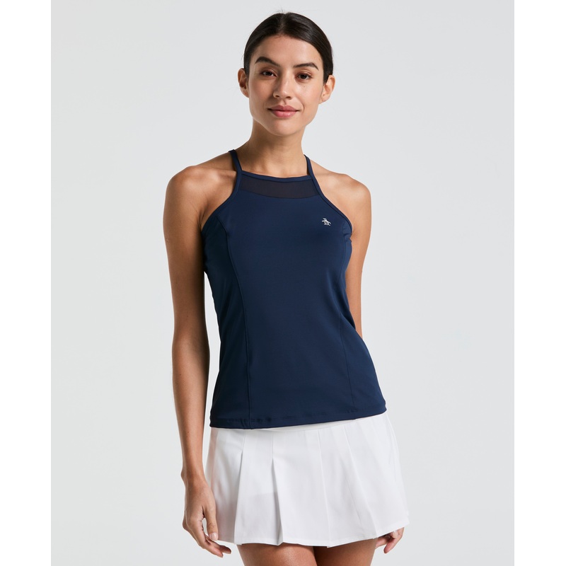 Women’s Mesh Panel Tennis Tank