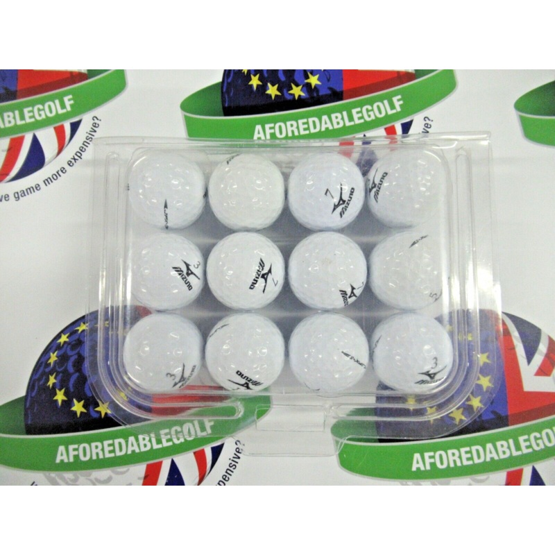 12 Mizuno Jpx-S Golf Balls Pearl/Pearl 1 Grade