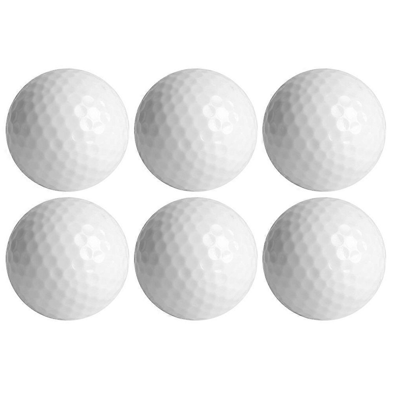 6-Pack Blue LED Golf Balls for Day and Night Practice – Synthetic Rubber