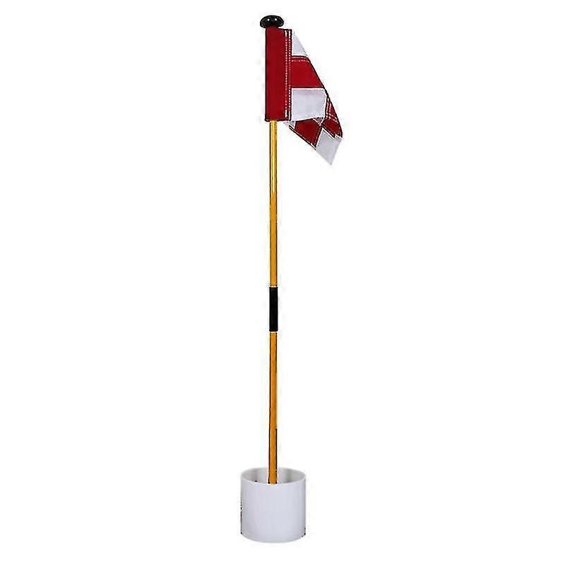 Portable Detachable Golf Flagsticks Putting Green Flags Hole Cup Golf Pin Flags For Driving Range Outdoor Backyard