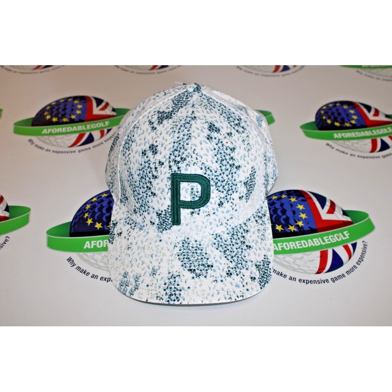 Puma P Garden Snap Back Adjustable Cap White Glow