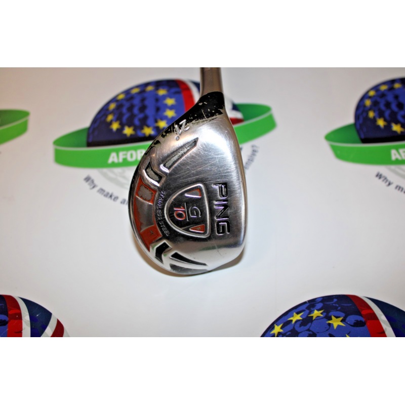 Used Ping Left Hand G10 21 Degree Hybrid Ping 129 Graphite Shaft Regular Flex