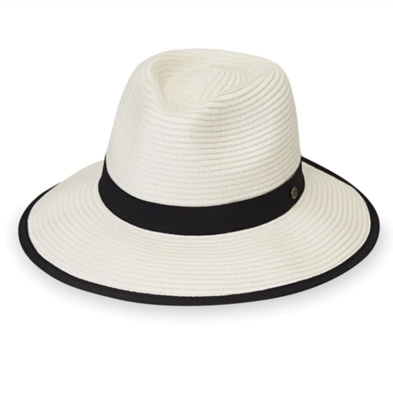 Wallaroo Gabi Hat – Ivory/Black
