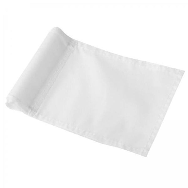 2xSolid Color Golf Pin Flag, 9.65 L X 5.9 H, Putting Flags For Yard White