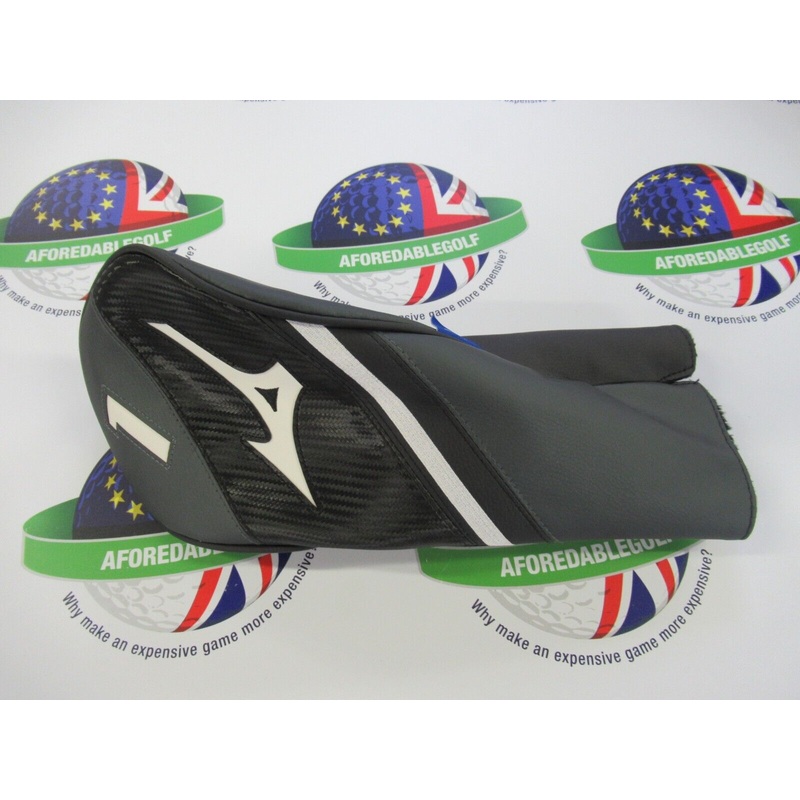 Mizuno Grey/Black Carbon Fibre Driver Head Cover