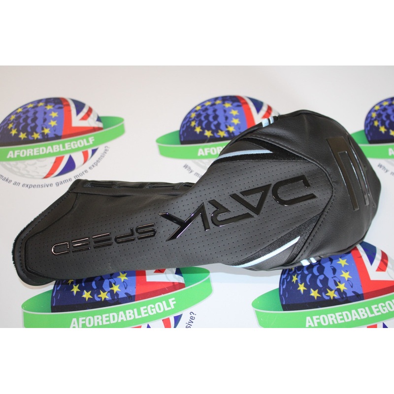 New Cobra Dark Speed Black/Sky Blue Driver Head Cover