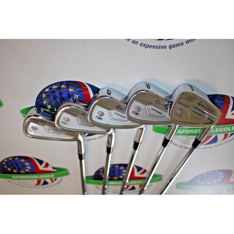 Taylormade RSi Forged Iron set 6-PW KBS Tour Steel Shafts Regular Flex